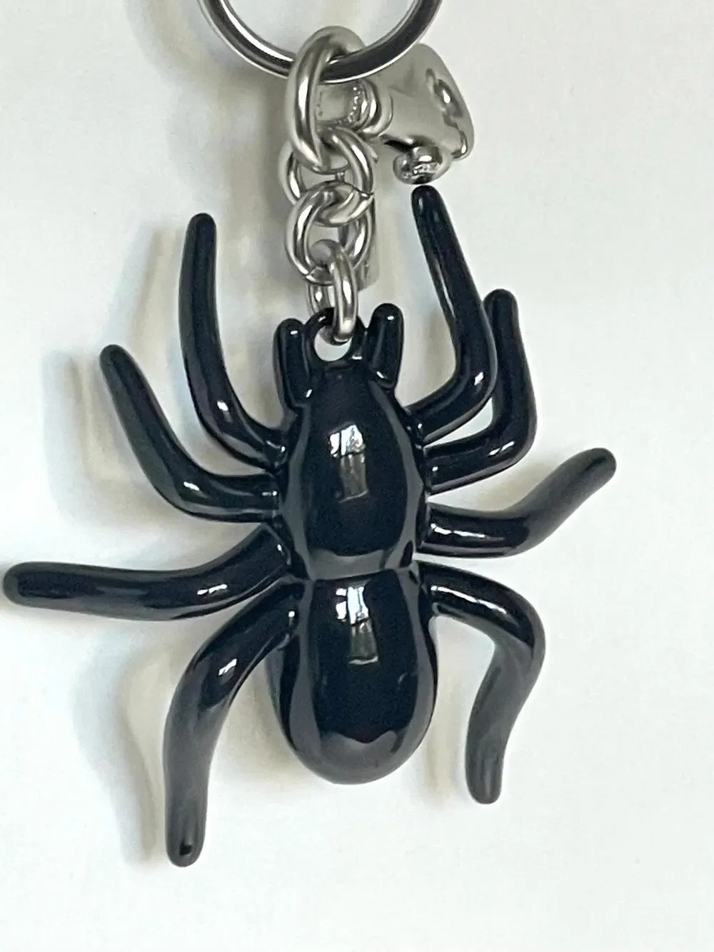 Coach CAX79 Spider Halloween Bag Charm Black Enamel